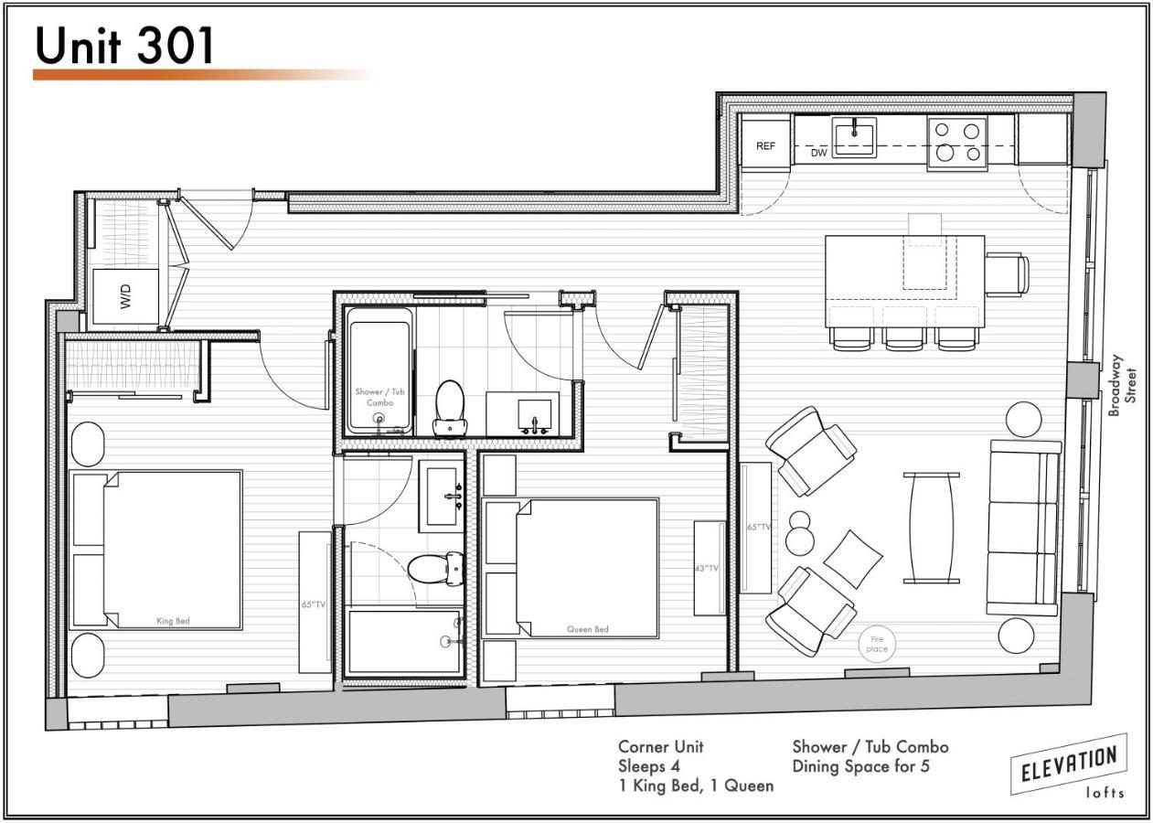 Elevation Lofts Hotel Ашвил Екстериор снимка